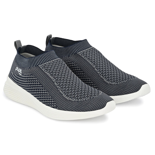 Pupil Men's Eye-01 Running Shoes, Grey and Navy