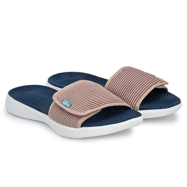 Pupil London Women's KENT-105, Flip-Flop, Pink And Blue