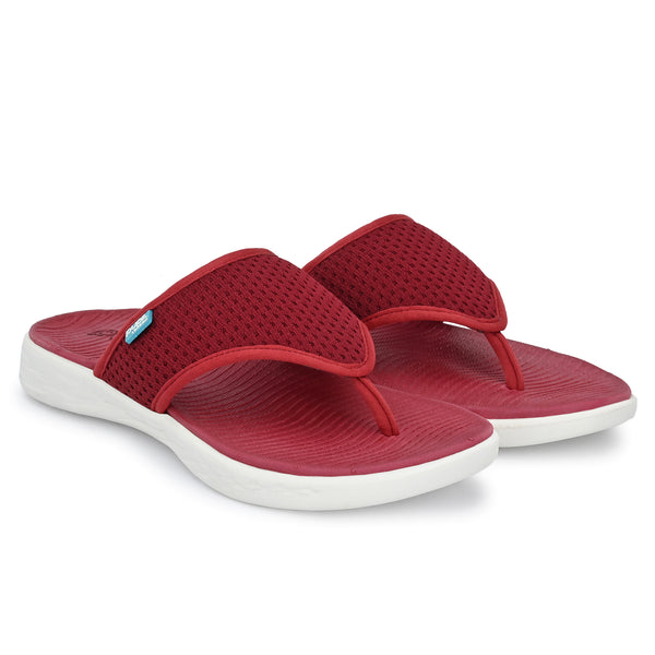 Pupil London Women's KENT-101, Flip-Flop, Maroon