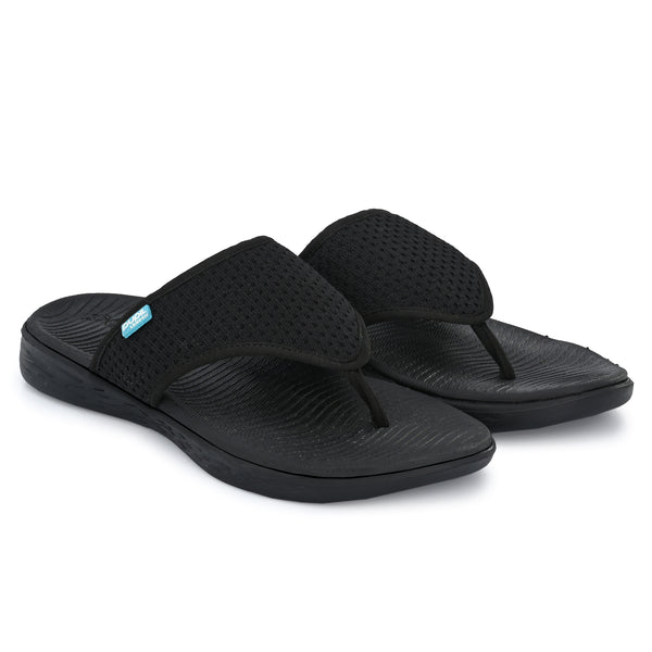 Pupil London Women's KENT-101, Flip-Flop, Black