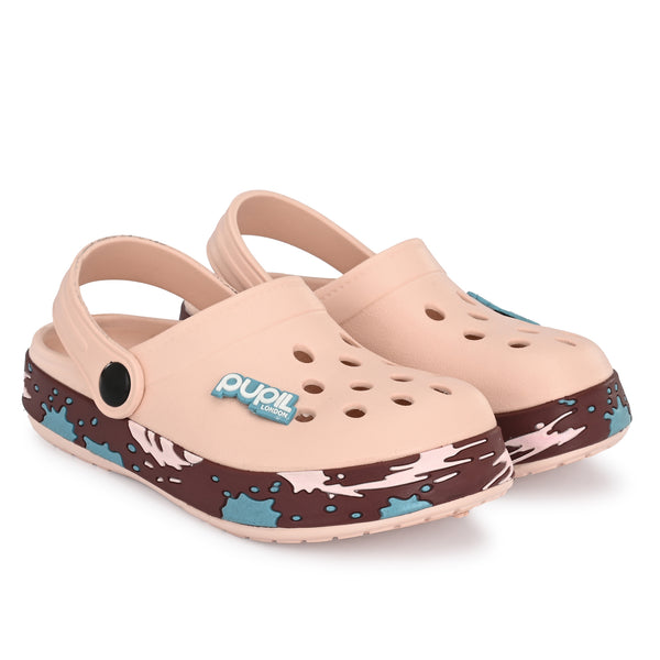 Pupil London Petal Pink Clogs (Wembley-02)