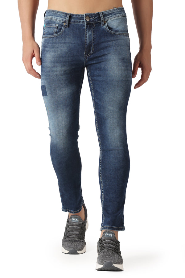 Pupil London Mid Blue Slim Fit Jeans